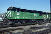 BN U33C 5752 (01.11.1978, Lincoln, NE)