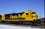 BNSF B23-7 4208 (15.06.2002, Kansas City, MO)