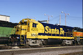 BNSF B23-7 4270 (24.03.2001, N Kansas City, MO)