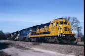 BNSF B23-7u 4250 (03.04.2005, Valley Park, MO)