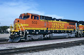 BNSF B40-8W  502 (25.01.2003, Wilmington, CA)