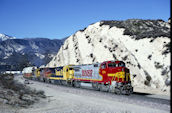 BNSF B40-8W  570 (24.01.1998, Cajon 60, CA)