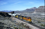 BNSF C44-9W  740 (27.02.1998, Kingman, AZ)