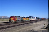 BNSF C44-9W  744 (04.02.2011, Bagdad, CA)