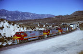 BNSF C44-9W  754 (05.08.2000, Cajon 57, CA)