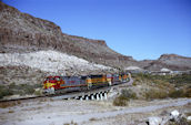 BNSF C44-9W  790 (22.10.2001, Kingman, AZ)