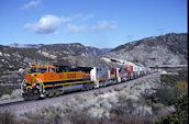 BNSF C44-9W  995 (27.11.1997, Cajon 63, CA)