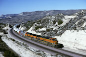 BNSF C44-9W 1097 (23.11.1997, Cajon 56, CA)