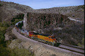 BNSF C44-9W 4395 (15.04.2000, Crozier Canyon, AZ)