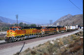 BNSF C44-9W 4460 (29.10.2005, Cajon 63, CA)