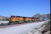 BNSF C44-9W 4487 (02.08.2008, Cajon Pass MP63, CA)