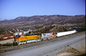 BNSF C44-9W 4540 (18.05.2002, Cajon 57, CA)