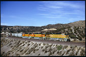 BNSF C44-9W 4573 (04.01.2002, Cajon 56, AZ)