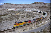 BNSF C44-9W 4615 (22.12.2001, Kingman, AZ)