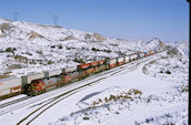 BNSF C44-9W 4713 (20.12.2008, Cajon Pass MP56, CA)