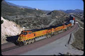 BNSF C44-9W 5123 (10.04.2011, Cajon Pass MP62, CA)