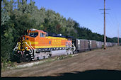 BNSF C44-9W 5452 (26.09.2002, Pekin, IL)