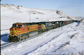 BNSF C44-9W 5461 (10.12.2005, Muir, MT)