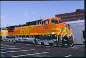 BNSF C44-9W 5487 (26.07.2000, Kansas City, MO)