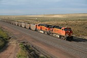 BNSF ES44AC 6038 (12.09.2013, b. Bill, WY)