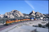 BNSF ES44C4 6614 (02.04.2010, Cajon Pass MP61, CA)