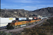 BNSF ES44DC 7244 (05.11.2010, Cajon Pass MP62, CA)