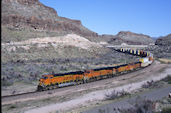 BNSF ES44DC 7301:2 (19.03.2010, Kingman, AZ)