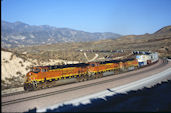 BNSF ES44DC 7504:2 (25.08.2010, Cajon Pass MP57, CA)