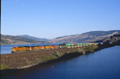 BNSF ES44DC 7578 (14.07.2008, Lyle, WA)