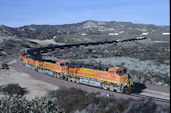 BNSF ES44DC 7728 (15.03.2010, Cajon Pass MP61, CA)