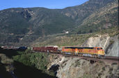 BNSF ES44DC 7736 (27.04.2010, Cajon Pass MP66, CA)