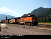 BNSF ES44DC 7756 (20.07.2007, Paradise, MT)