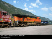 BNSF ES44DC 7756 (20.07.2007, Paradise, MT)