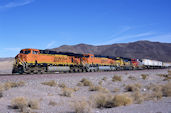 BNSF ES44DC 7787 (29.11.2008, Ash Hill, CA)