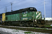 BNSF GP15-1 1487 (02.02.2003, Pasadena, TX)