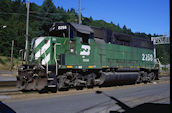 BNSF GP38-2 2258 (13.07.2008, Portland, OR)