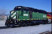 BNSF GP38-2 2333 (07.03.2009, Fontana, CA)