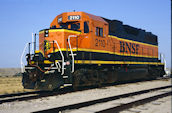 BNSF GP38AC 2110 (31.07.2002, Douglas, WY)