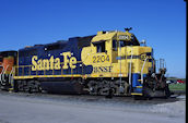 BNSF GP38u 2204 (11.08.2008, Galesburg, IL)