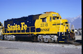 BNSF GP38u 2218 (13.01.2002, Fontana, CA)