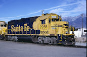 BNSF GP39-2 2956 (25.12.1999, Fontana, CA)