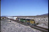 BNSF GP60 8707 (13.11.2000, Ash Hill, CA)