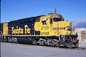 BNSF GP60 8709 (17.10.2009, Fontana, CA)