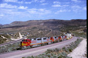 BNSF GP60M  105 (11.05.1997, Cajon 57, CA)