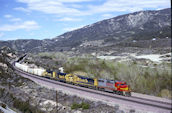 BNSF GP60M  109 (24.02.1997, Cajon 64, CA)