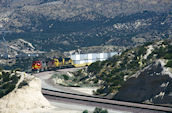 BNSF GP60M  123 (03.05.1997, Cajon Summit, CA)