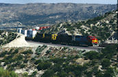 BNSF GP60M  123 (03.05.1997, Cajon Summit, CA)