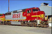 BNSF GP60M  123 (01.01.2011, Fontana, CA)