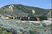 BNSF GP60M  129 (03.05.1997, Cajon Summit, CA)