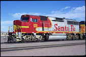 BNSF GP60M  151 (25.12.2009, Barstow, CA)